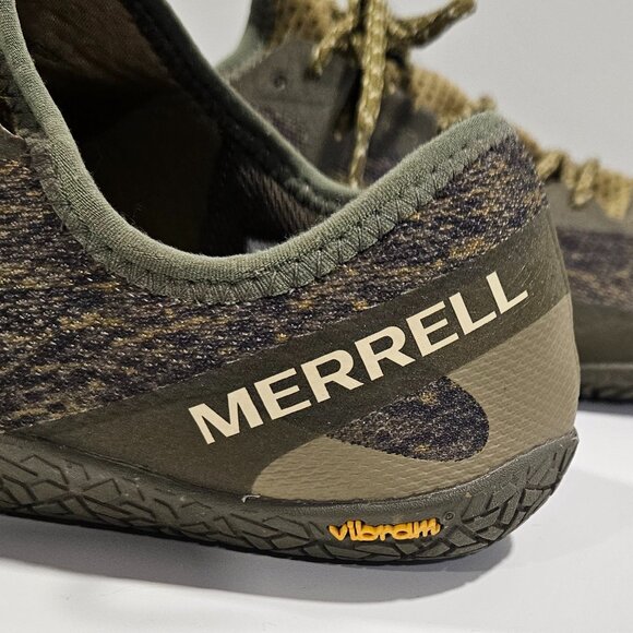 Merrell Vapor Glove 5 Men’s 10 Minimalist Running Shoes Vibram Green - Picture 3 of 9